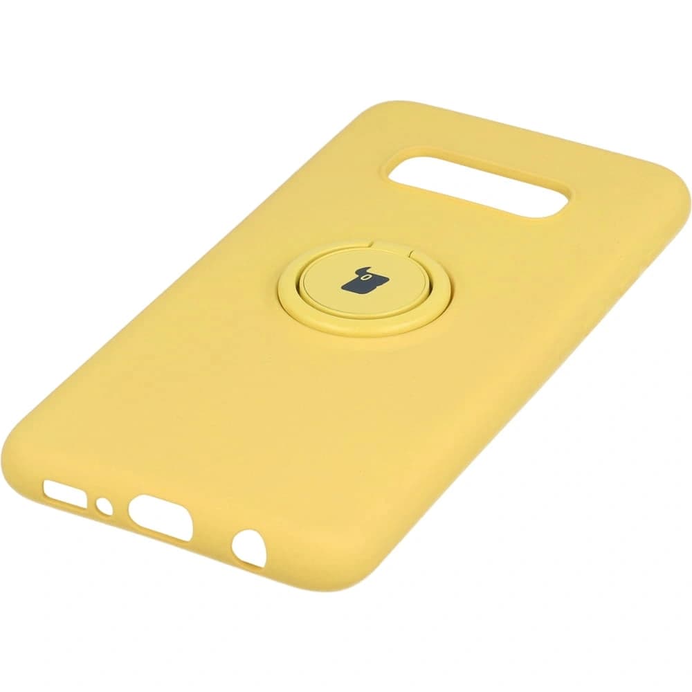Bizon Case Silicone Ring Samsung Galaxy S10e yellow - 2