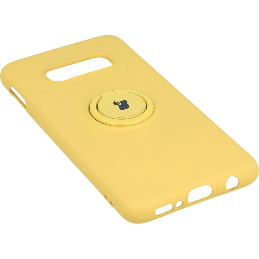 Bizon Case Silicone Ring Samsung Galaxy S10e yellow - 3
