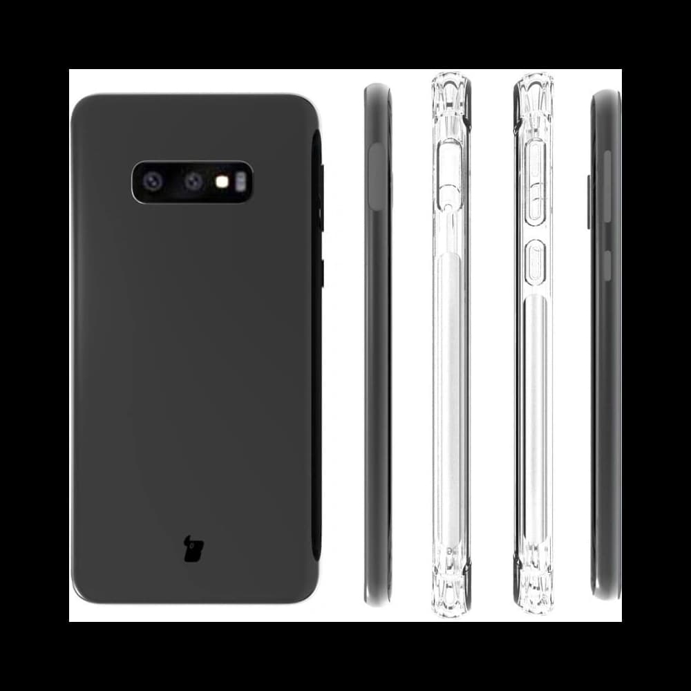 Bizon Case Clear Pack Hülle + 2x Bildschirmglas + Linsenglas Samsung Galaxy S10e klar - 4