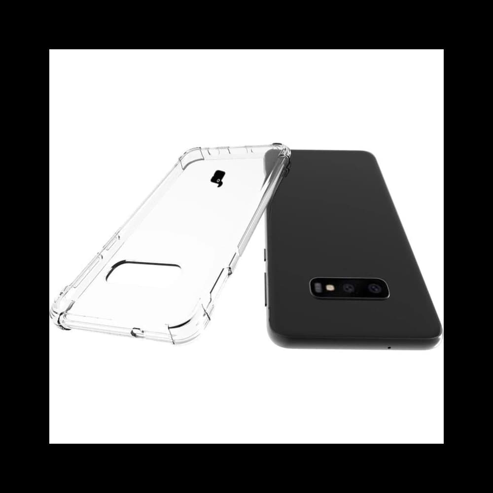 Bizon Case Clear Pack Hülle + 2x Bildschirmglas + Linsenglas Samsung Galaxy S10e klar - 5