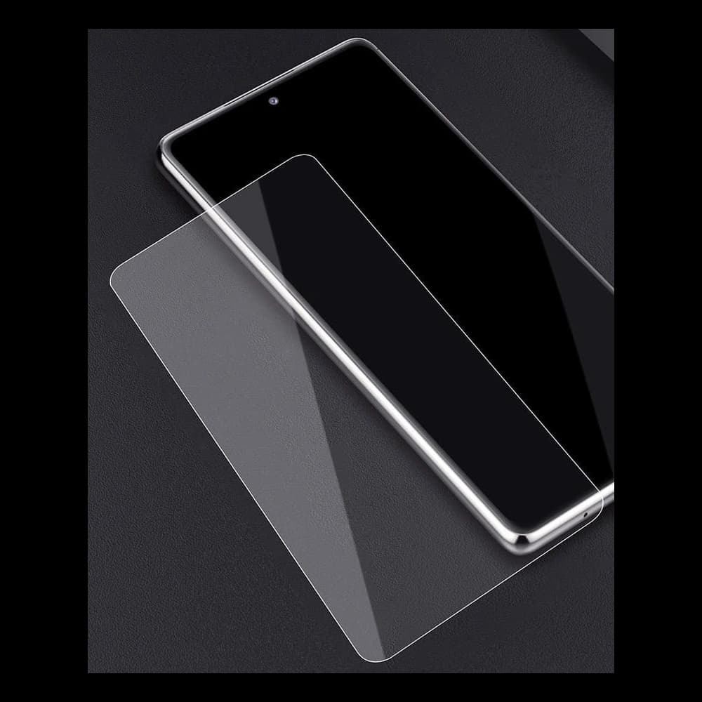 Bizon Glas Klar gehärtetes Glas - 3 Stück. + Linsenglas Samsung Galaxy S20 FE - 7