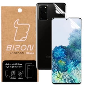 Folia hydrożelowa na tył i przód Bizon Glass Hydrogel Samsung Galaxy S20 Plus