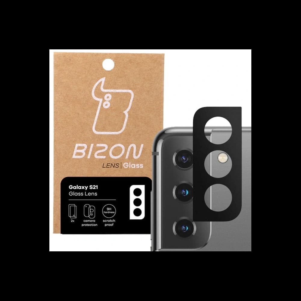 Bizon Glas Linse Samsung Galaxy S21 [2 PACK] - 1