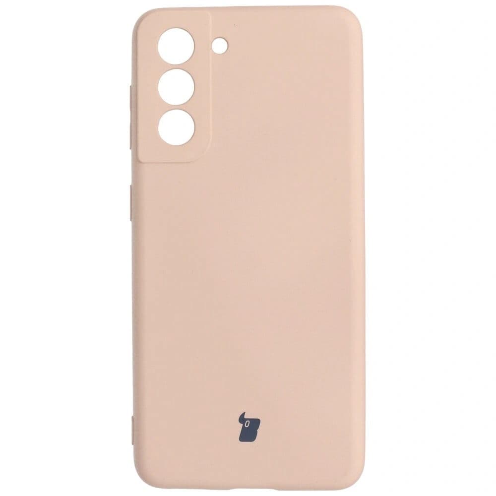 Bizon Case Silicone Samsung Galaxy S21 light pink - 1