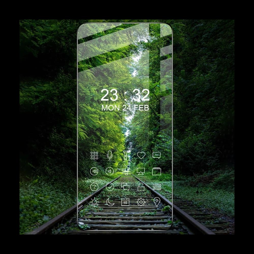 Bizon Glass Edge Samsung Galaxy S21 schwarz - 11