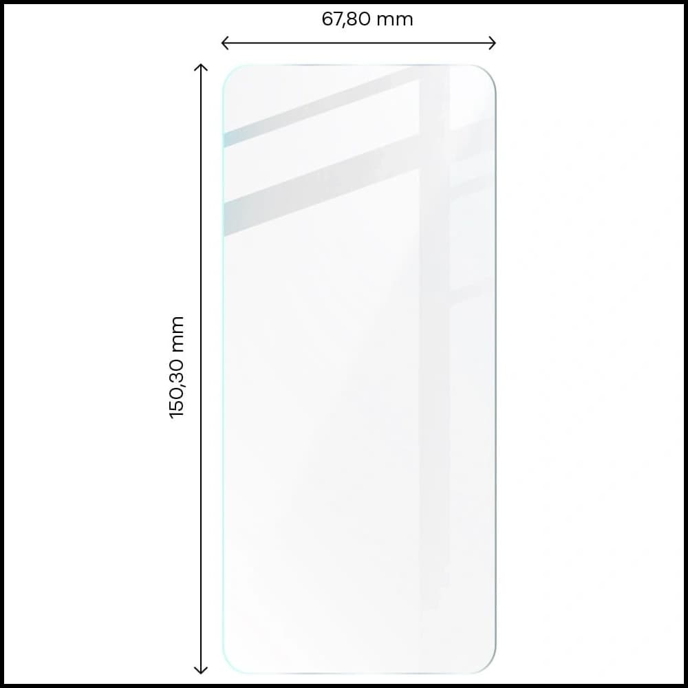 Bizon Glass Clear tempered glass - 3 pcs. + lens glass Samsung Galaxy S21 FE - 2