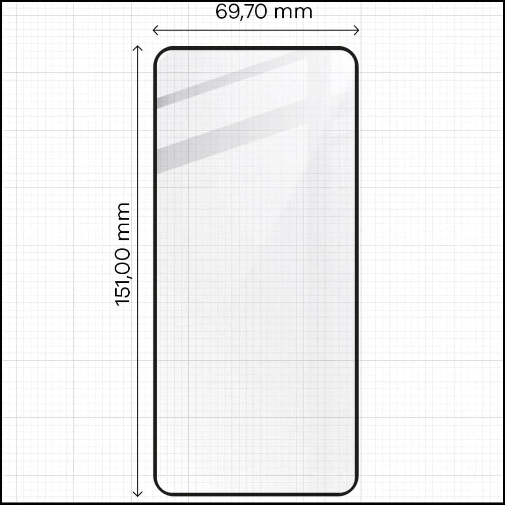 Bizon Glass Edge Samsung Galaxy S21 FE black - 2