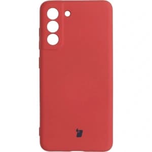 Bizon Case Silicone Samsung Galaxy S21 FE dark pink