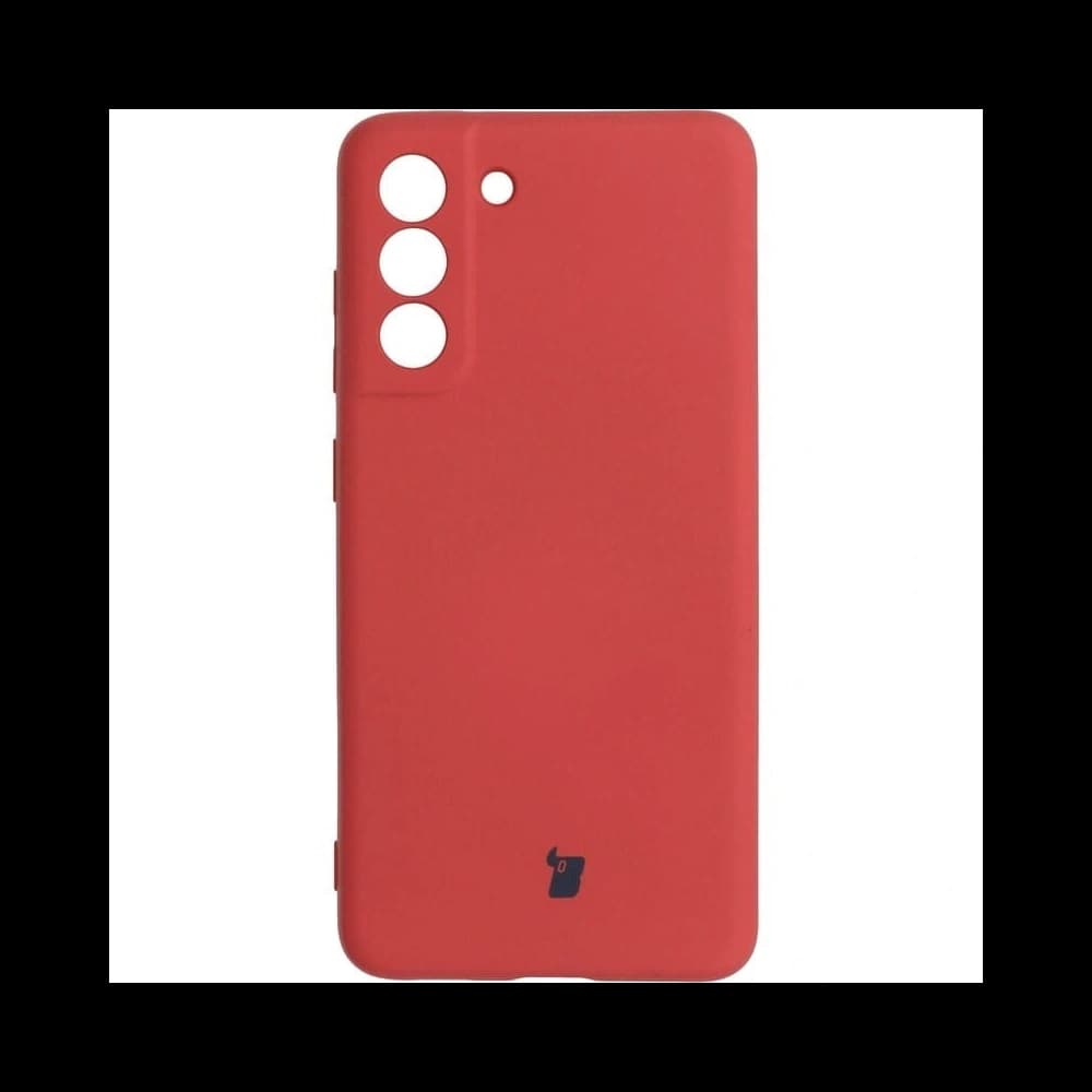 Bizon Case Silikon Samsung Galaxy S21 FE dunkelrosa - 1