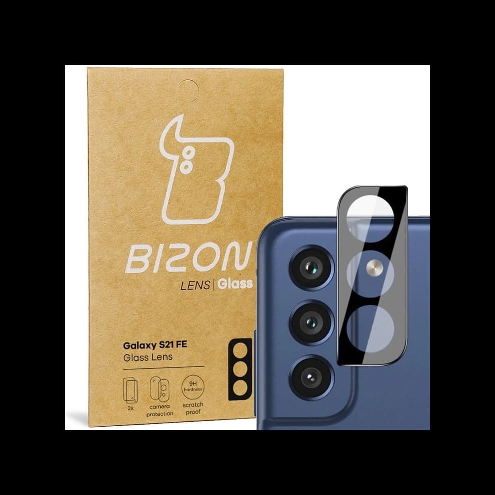 Bizon Glaslinse Samsung Galaxy S21 FE [2 PACK] - 1