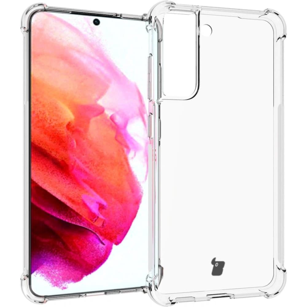 Bizon Case Clear Pack case + 2x screen glass + lens glass Samsung Galaxy S21 FE clear - 3