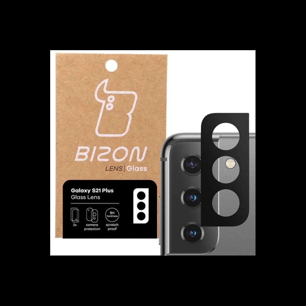 Bizon Glaslinse Samsung Galaxy S21 Plus [2 PACK] - 1