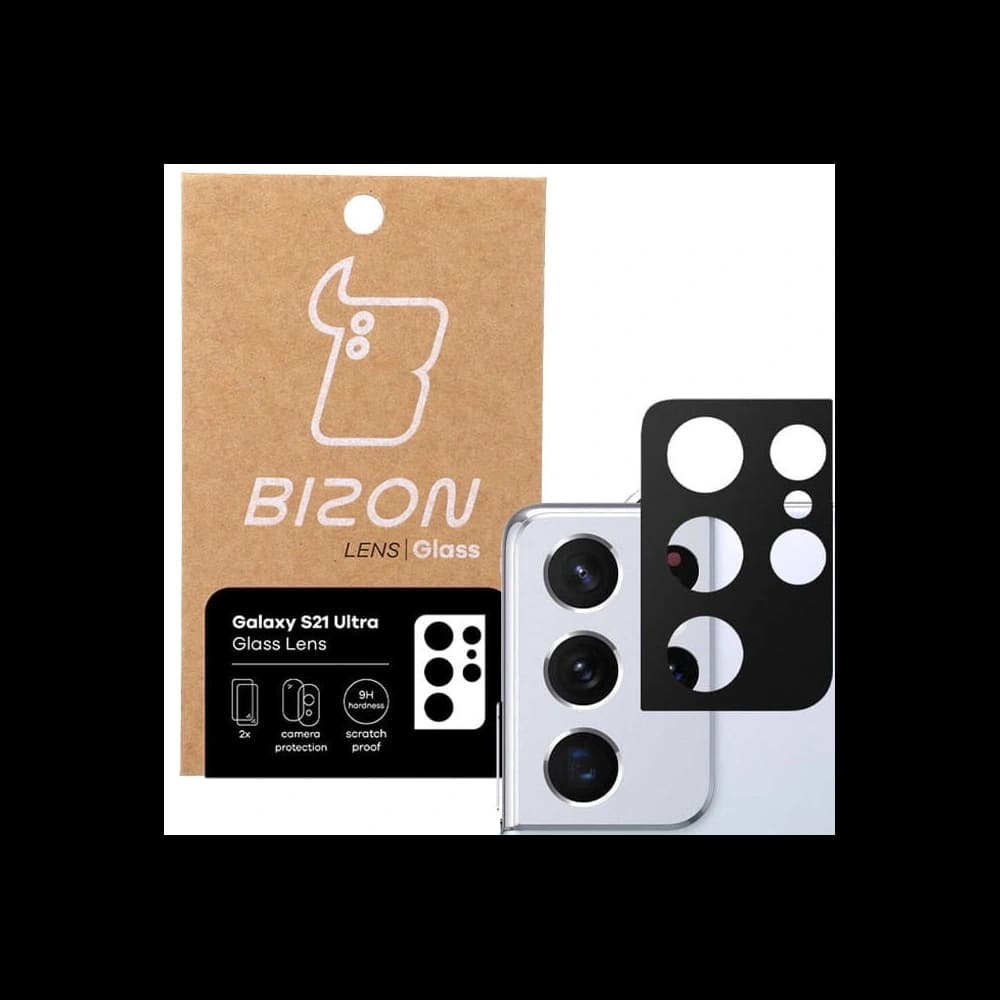 Bizon-Glaslinse Samsung Galaxy S21 Ultra [2 PACK] - 1