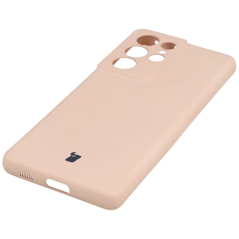 Bizon Case Silicone Samsung Galaxy S21 Ultra light pink - 2