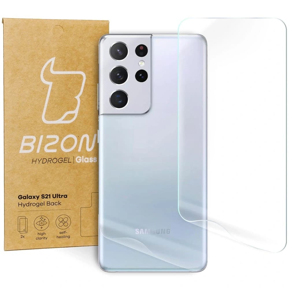 Bizon Glass Hydrogel Samsung Galaxy S21 Ultra [2 PACK] - 1
