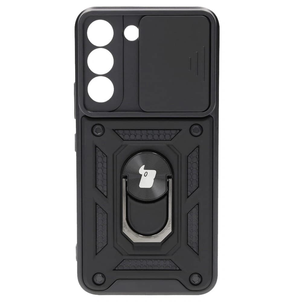 Bizon Case Camshield Pack Hülle + 2x Schutzglas Samsung Galaxy S22 schwarz - 2