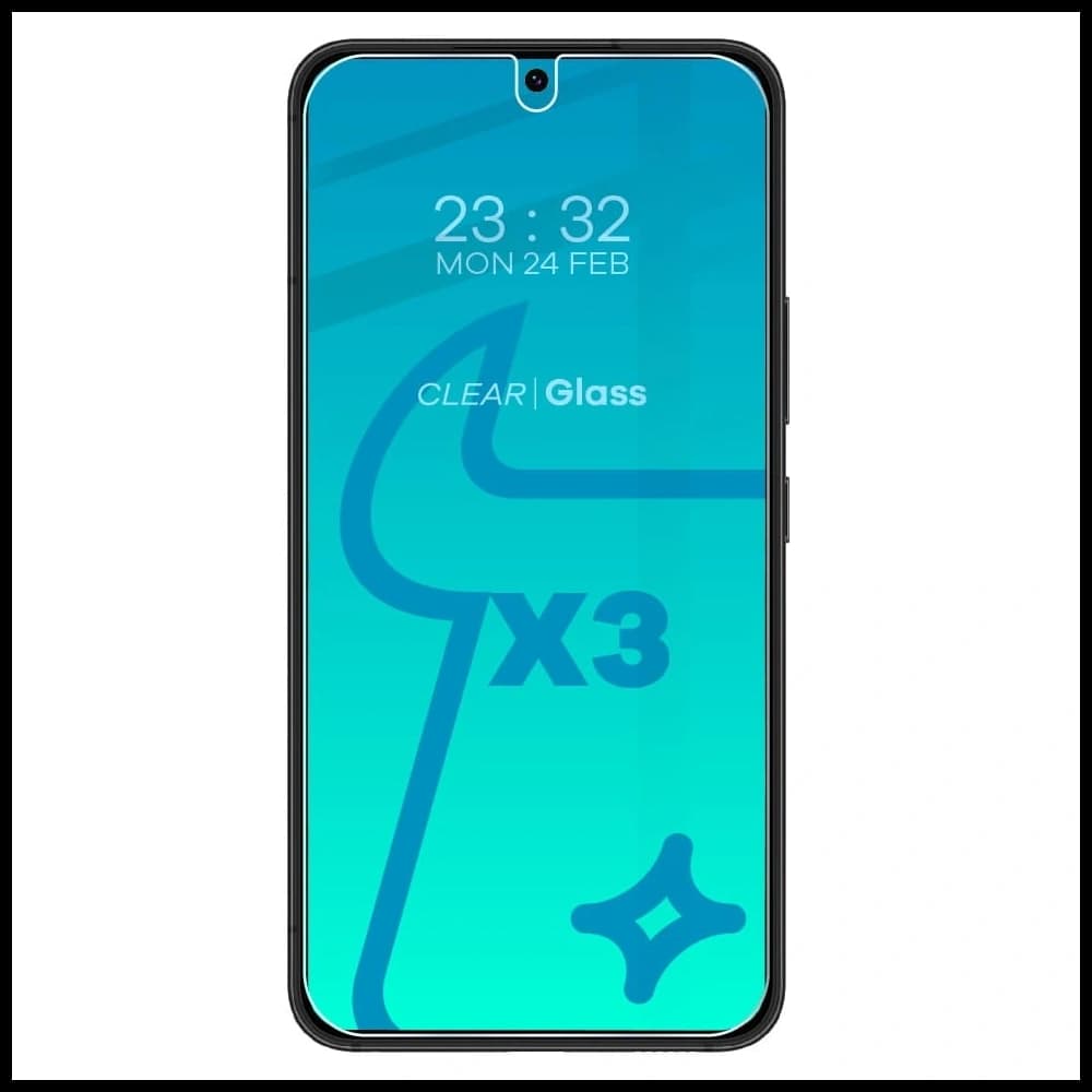 Bizon Glas Klarglas gehärtetes Glas - 3 Stück. + Objektivglas Samsung Galaxy S22 Plus - 3