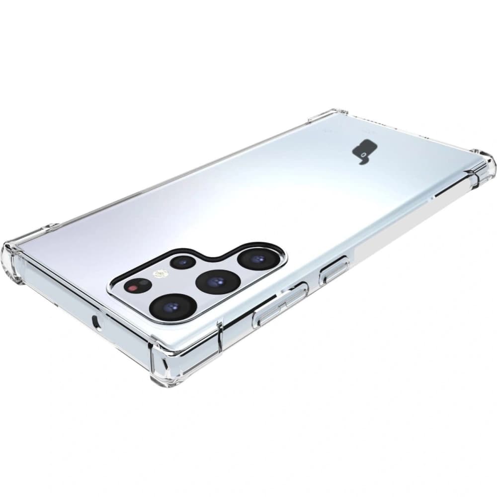 Bizon Case Clear Pack case + 2x screen film + lens protector Samsung Galaxy S22 Ultra clear - 6