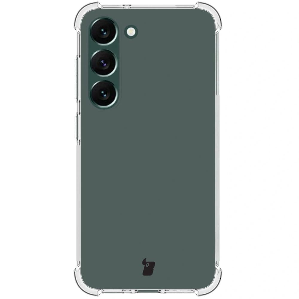 Bizon Case Clear Pack Hülle + 2x Bildschirmglas + Linsenglas Samsung Galaxy S23 Plus klar - 2