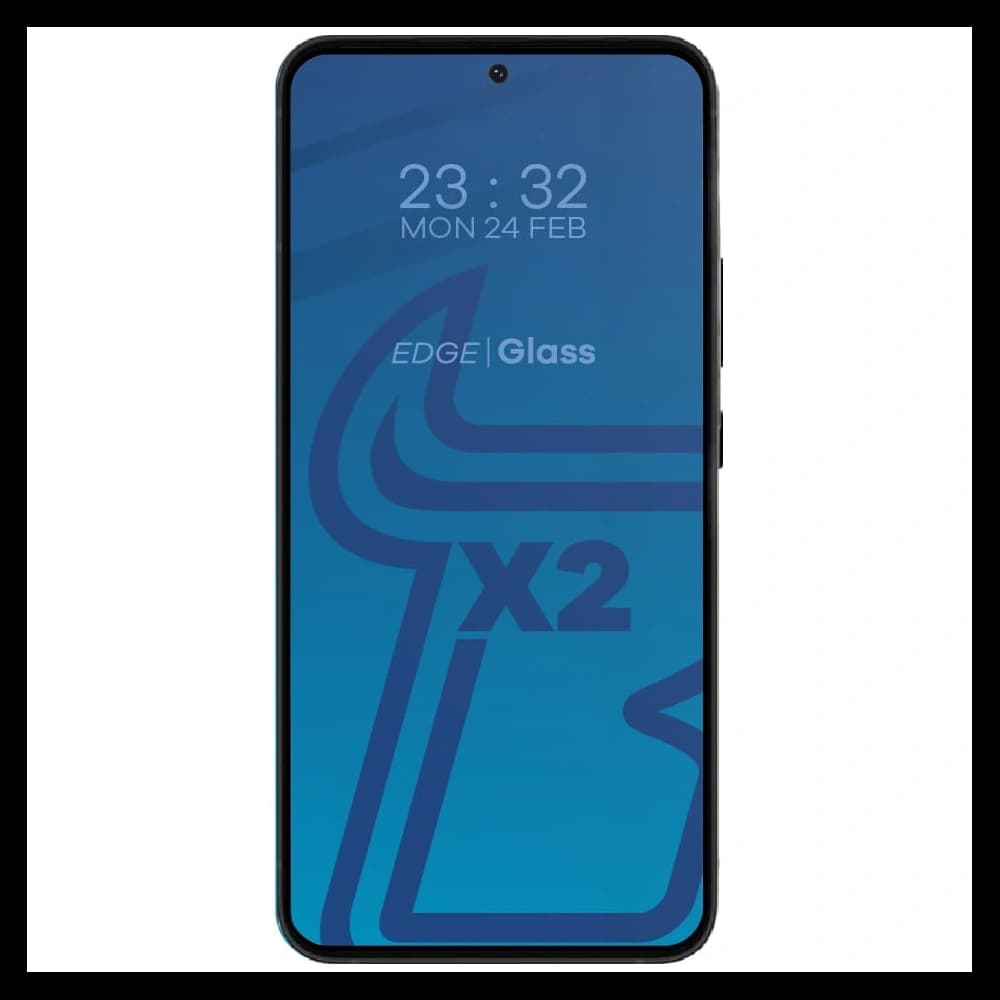 BIZON Edge 2 2x Bildschirmglas + Kameraglas Samsung Galaxy S23 Plus - 3