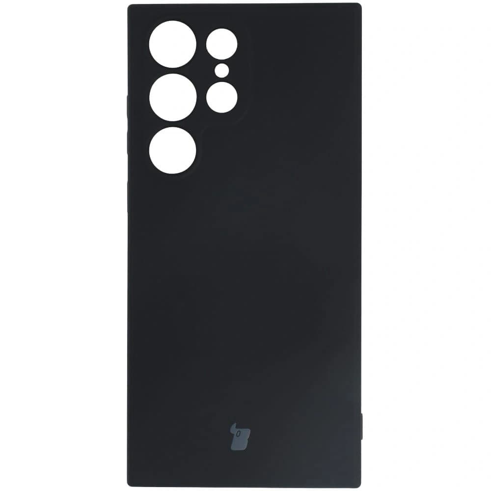 Bizon Case Silicone Sq Samsung Galaxy S23 Ultra black - 1