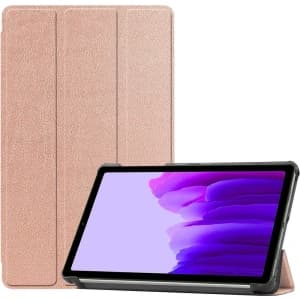 Bizon Case Tab Croc Samsung Galaxy Tab A7 Lite rose gold