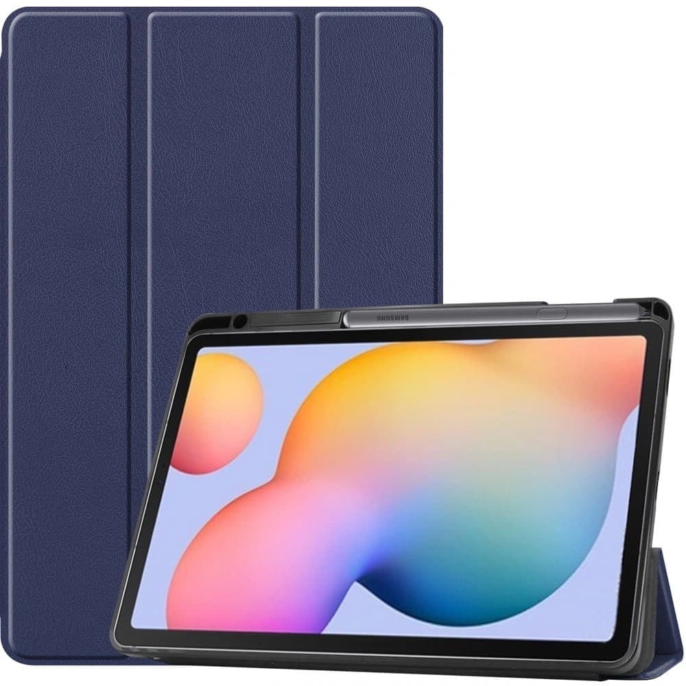 Bizon Case Tab Lizard Samsung Galaxy Tab S6 Lite 2024/2022/2020 marineblau - 1