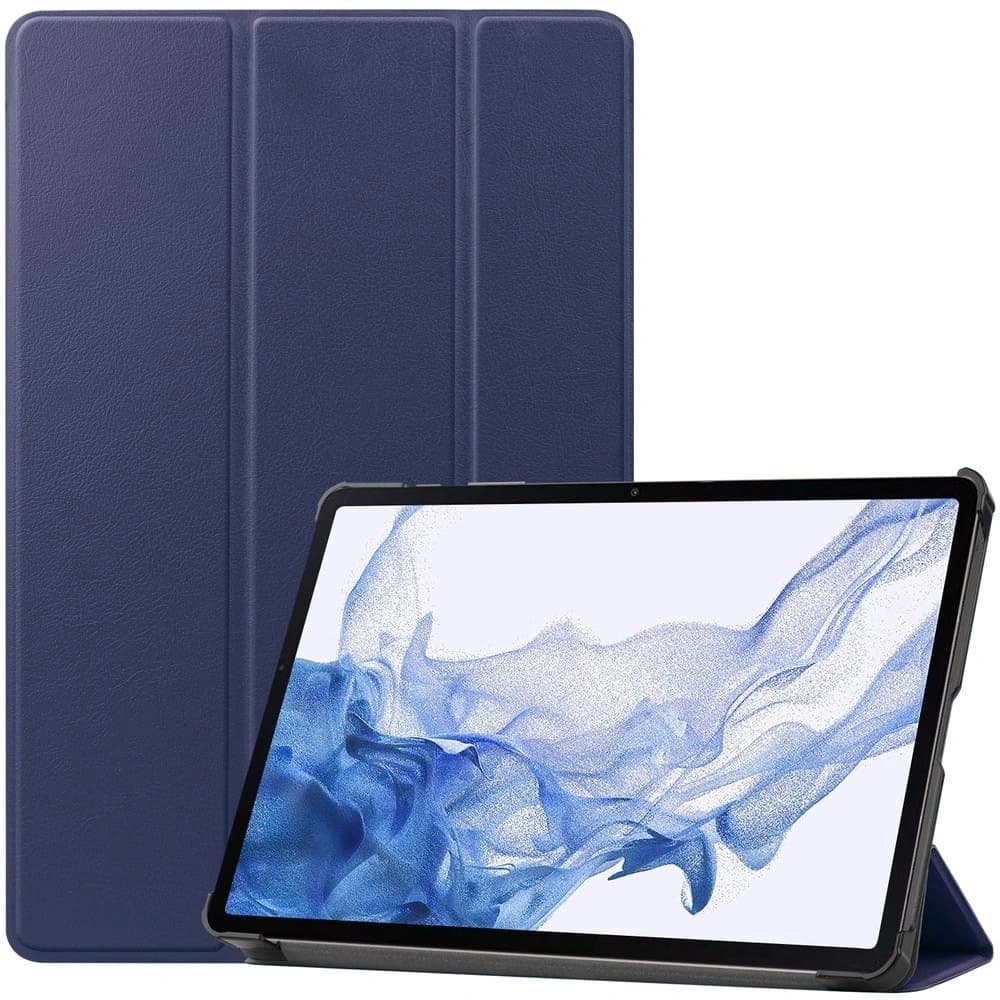Bizon Case Tab Croc Samsung Galaxy Tab S8 / S7 navy blue - 1
