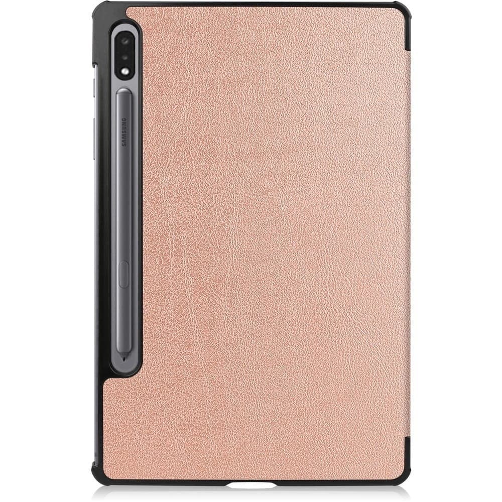 Bizon Case Tab Croc Samsung Galaxy Tab S8 / S7 Roségold - 5