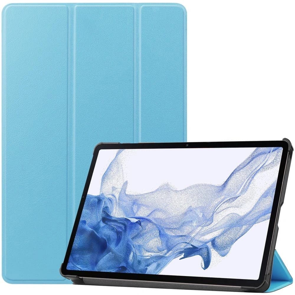 Bizon Case Tab Croc Samsung Galaxy Tab S8 / S7 blue - 1