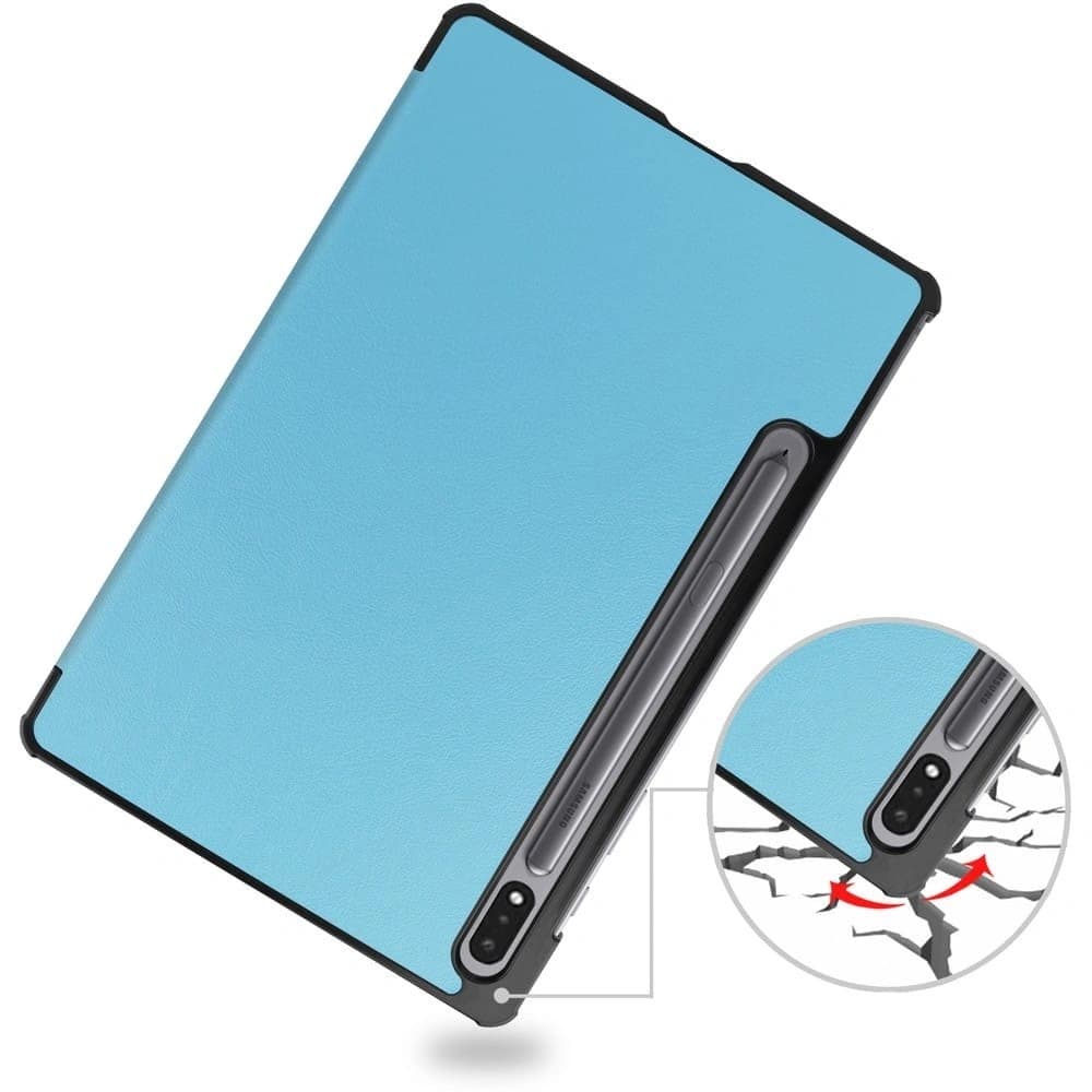 Bizon Case Tab Croc Samsung Galaxy Tab S8 / S7 blue - 3