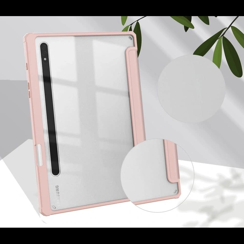 Bizon Case Tab Clear Matt Samsung Galaxy Tab S8 / S7 rose gold - 7