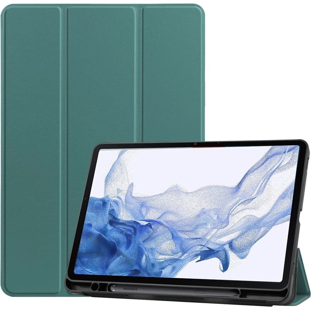 Bizon Case Tab Lizard Samsung Galaxy Tab S8 / S7 dark green - 1