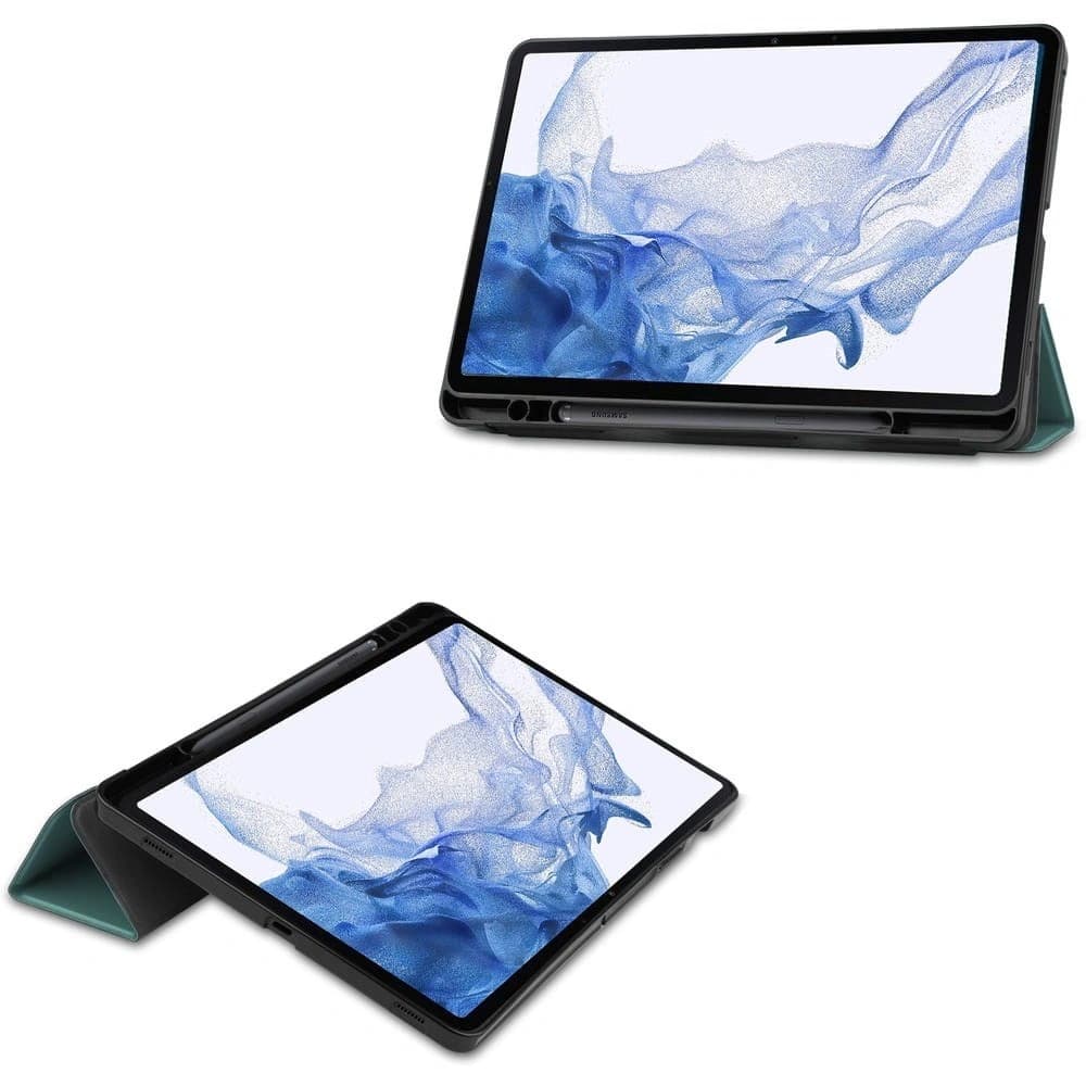 Bizon Case Tab Lizard Samsung Galaxy Tab S8 / S7 dark green - 2