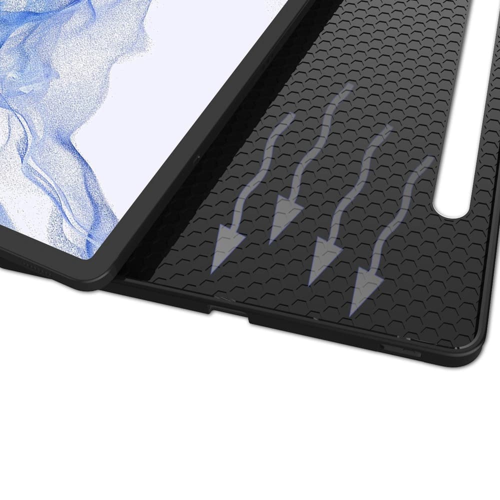 Bizon Case Tab Lizard Samsung Galaxy Tab S8 / S7 schwarz - 6