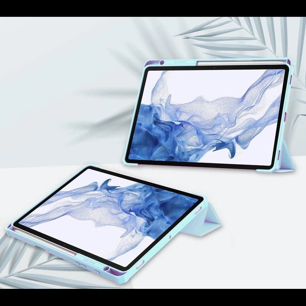 Bizon Case Tab Klar Matt Samsung Galaxy Tab S8 / S7 blau - 2