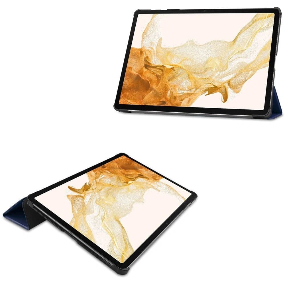 Bizon Case Tab Croc Samsung Galaxy Tab S8 Plus / S7 Plus marineblau - 2