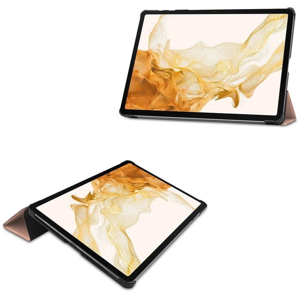 Bizon Case Tab Croc Samsung Galaxy Tab S8 Plus / S7 Plus Roségold - 2