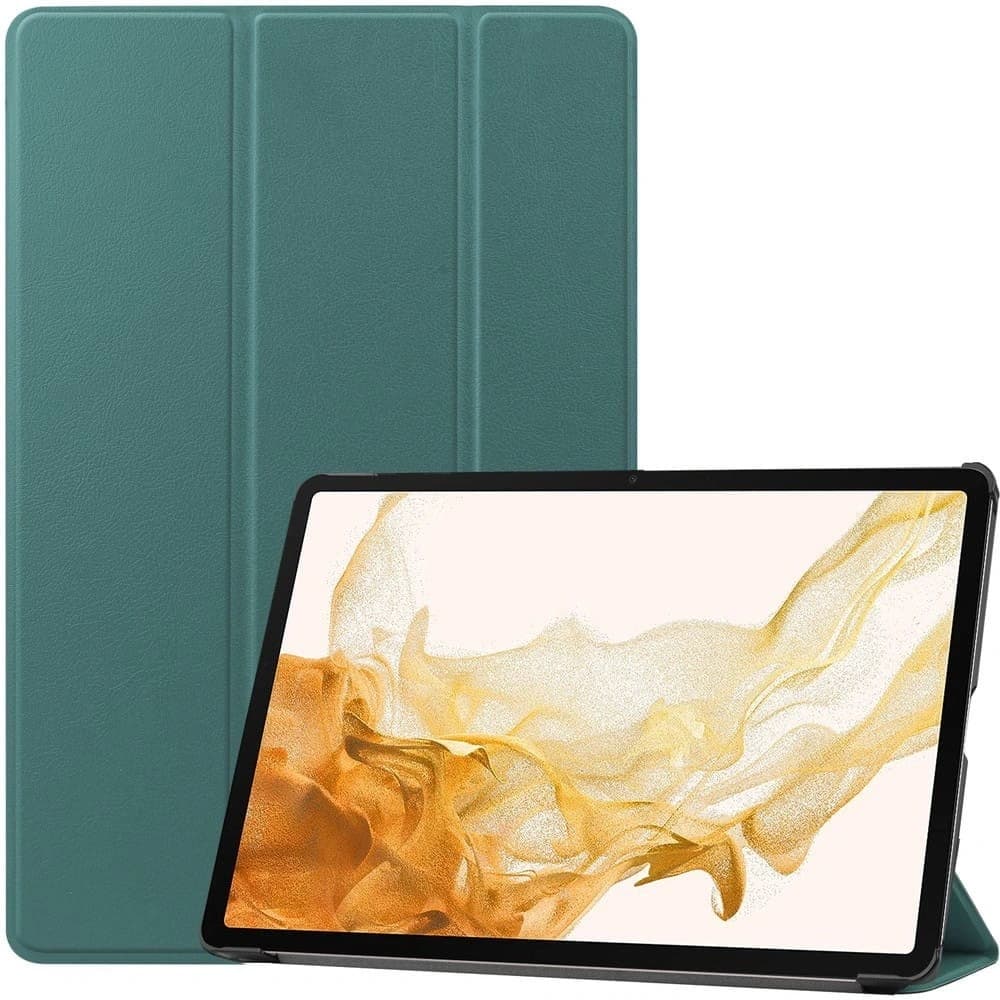 Bizon Case Tab Croc Samsung Galaxy Tab S8 Plus / S7 Plus dark green - 1