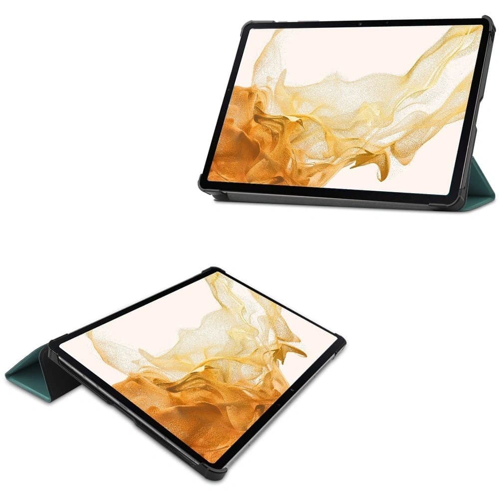 Bizon Case Tab Croc Samsung Galaxy Tab S8 Plus / S7 Plus dark green - 2