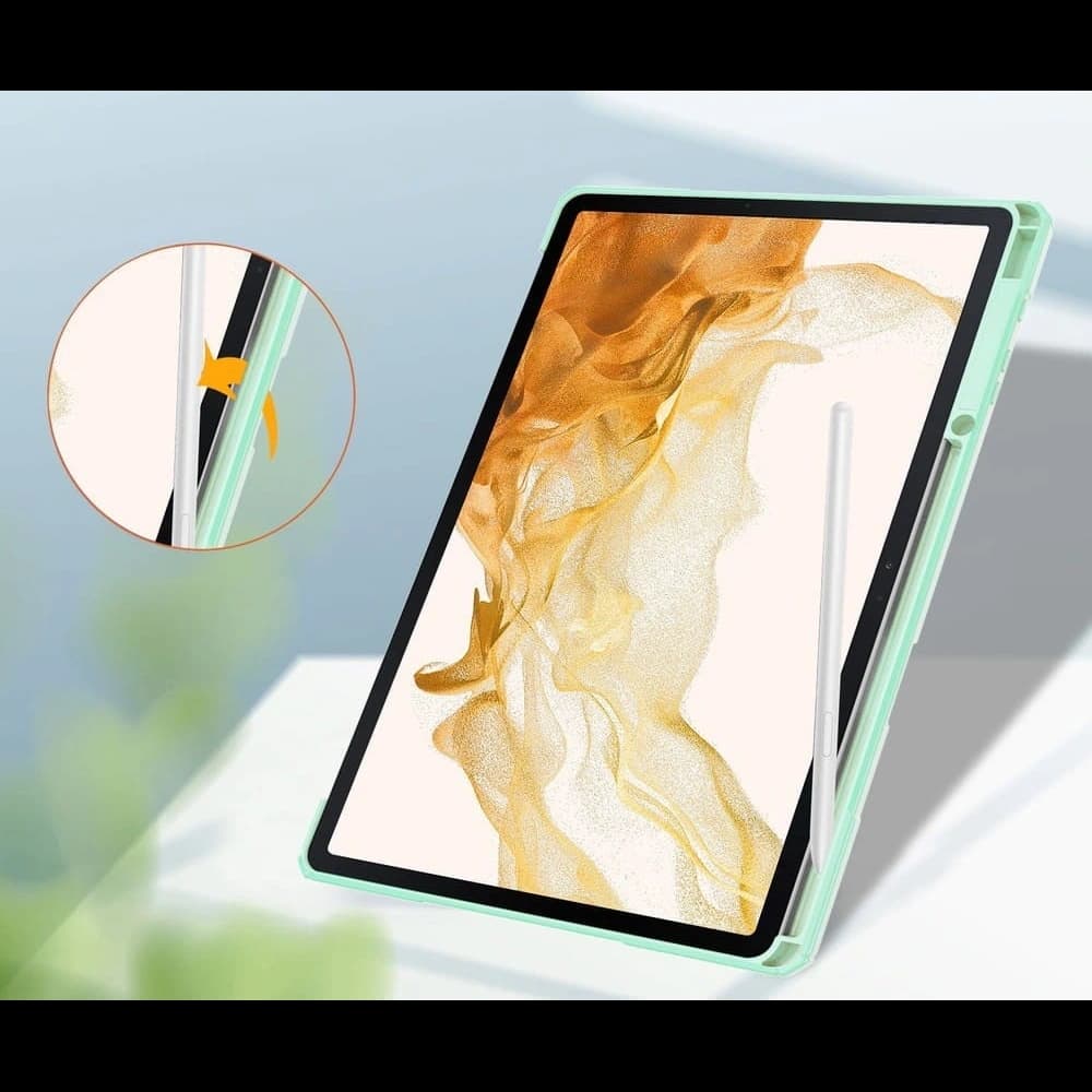 Bizon Case Tab Clear Matt Samsung Galaxy Tab S8 Plus / S7 Plus / S7 FE mint - 5