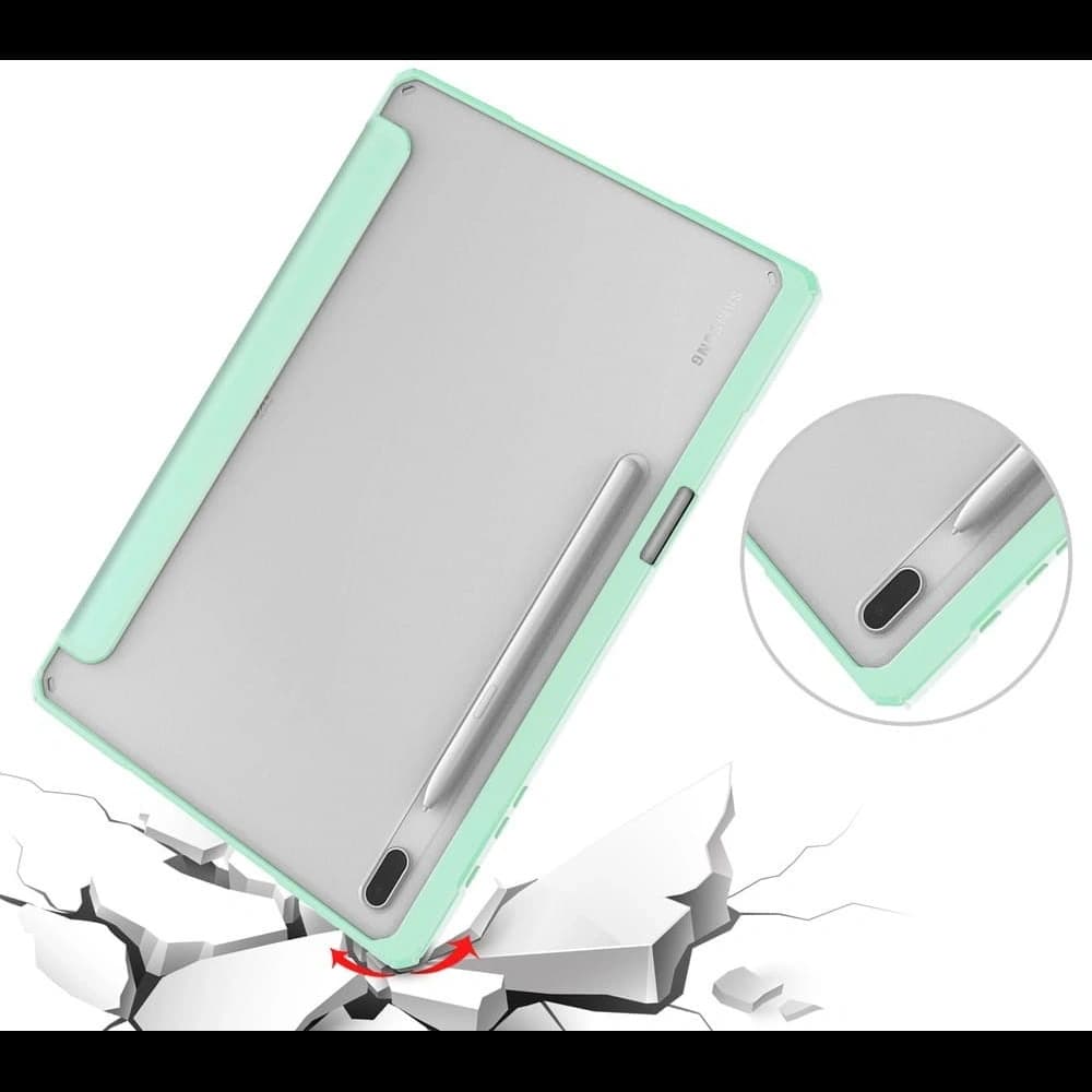 Bizon Case Tab Clear Matt Samsung Galaxy Tab S8 Plus / S7 Plus / S7 FE mint - 6