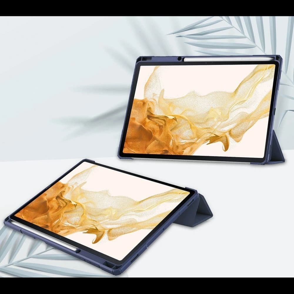 Bizon Case Tab Clear Matt Samsung Galaxy Tab S8 Plus / S7 Plus / S7 FE marineblau - 2