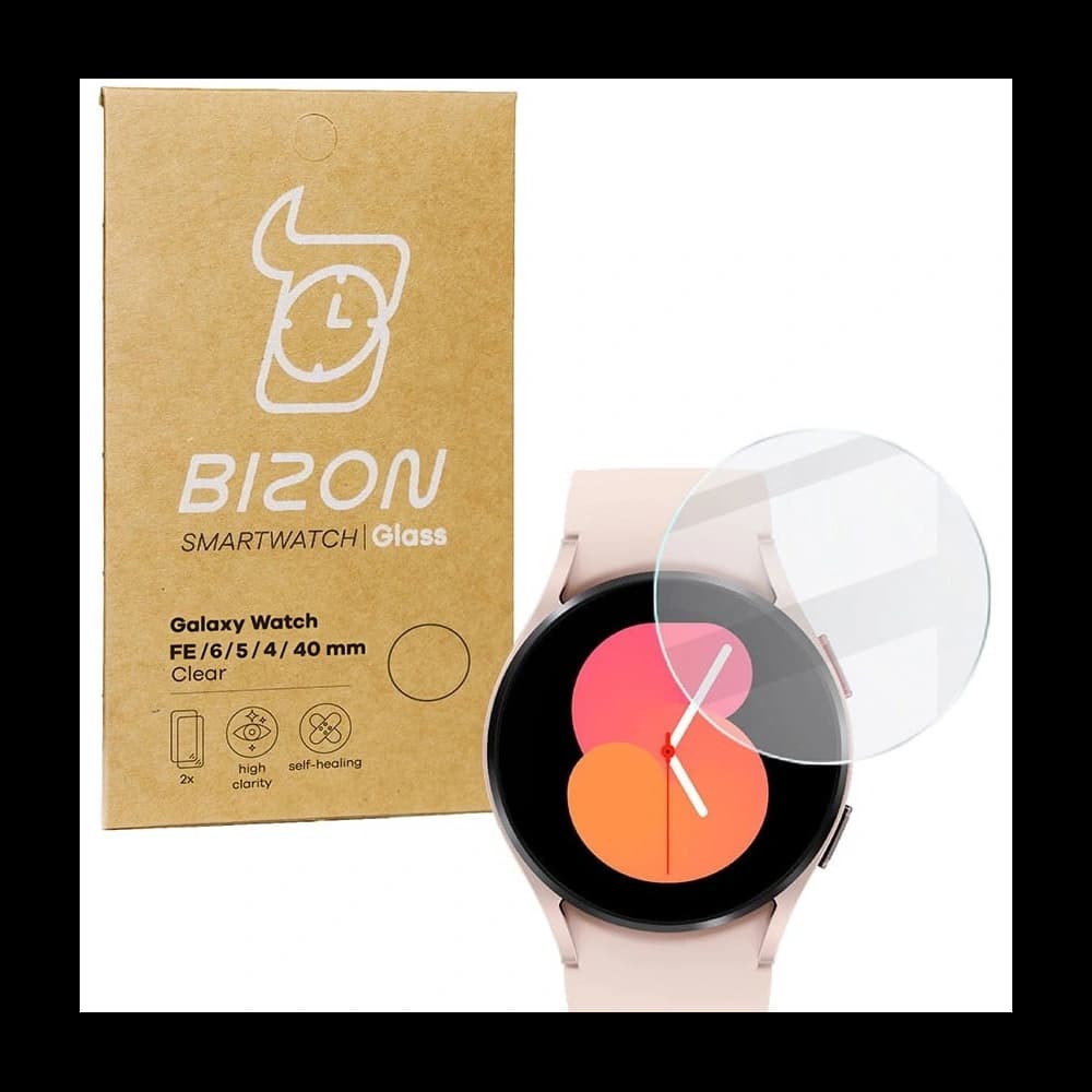 Bizon Glass Clear Samsung Galaxy Watch FE / 6 / 5 / 4 40mm - 1