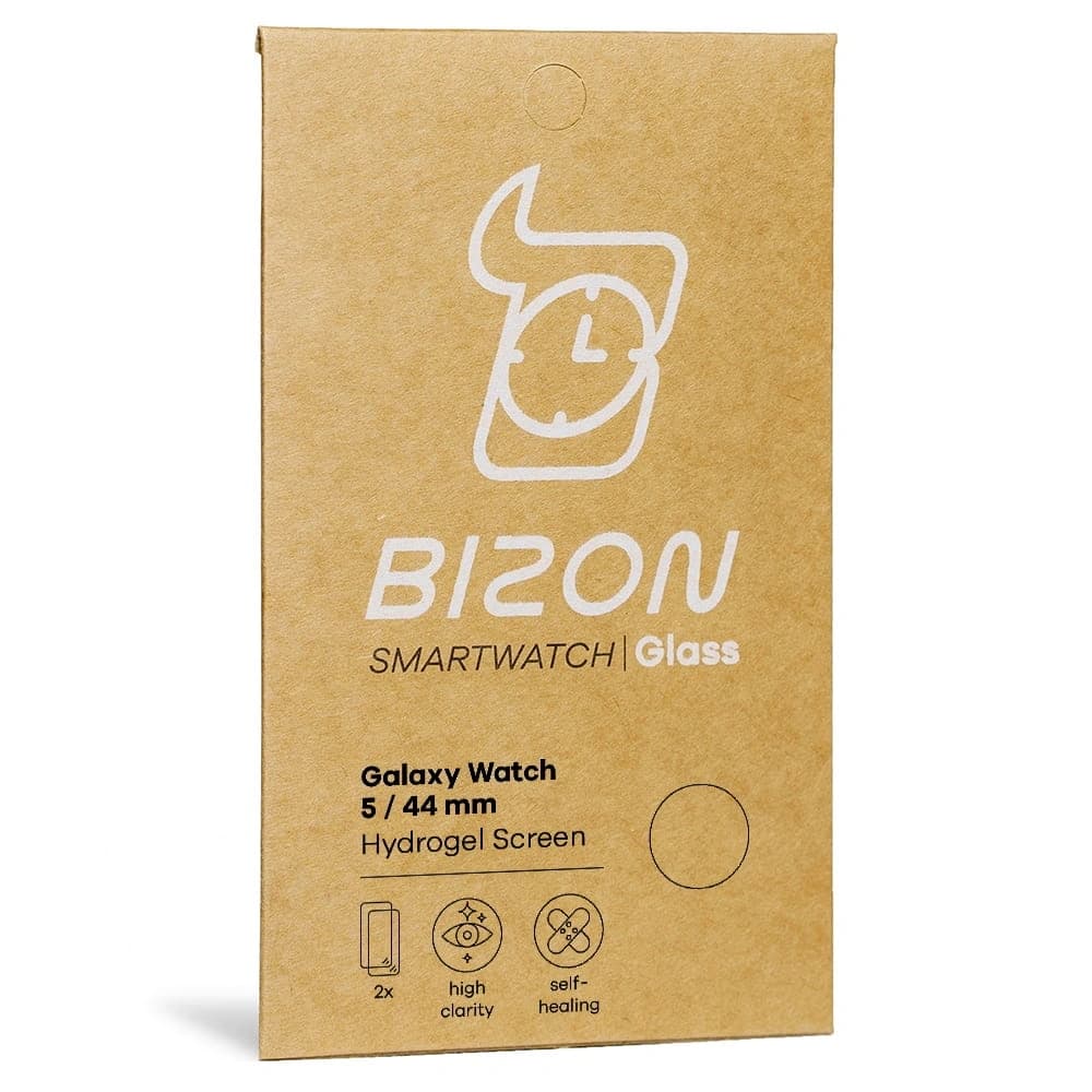 Bizon Glass Hydrogel Samsung Galaxy Watch 5 / 6 44mm [2 PACK] - 6
