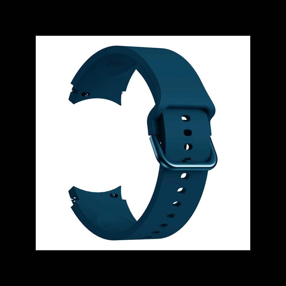 Bizon Armbanduhr Silikon Samsung Galaxy Watch 20 mm dunkel türkis - 3