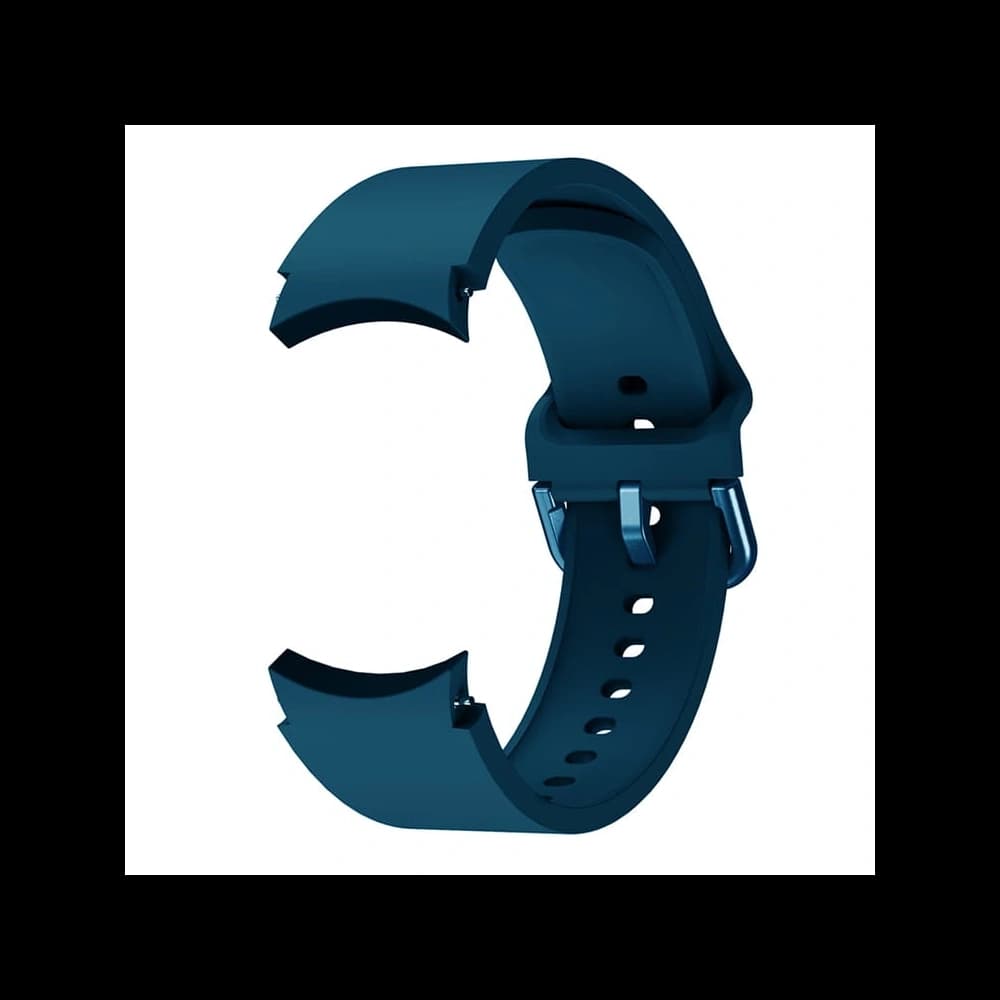 Bizon Armbanduhr Silikon Samsung Galaxy Watch 20 mm dunkel türkis - 5