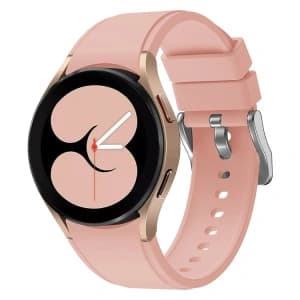 Bizon Strap Watch Silicone Pro Samsung Galaxy Watch 20 mm light rose