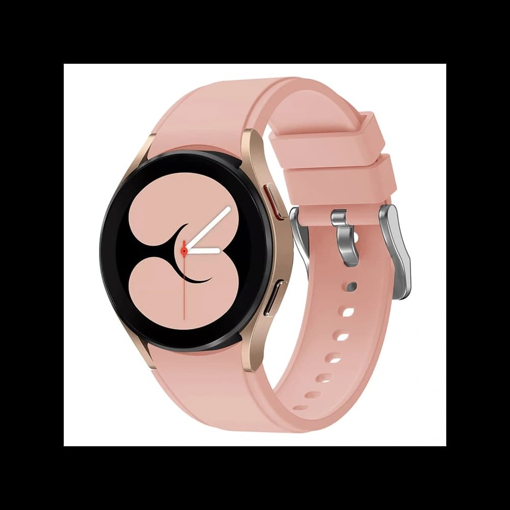 Bizon Strap Watch Silicone Pro Samsung Galaxy Watch 20 mm light rose - 1