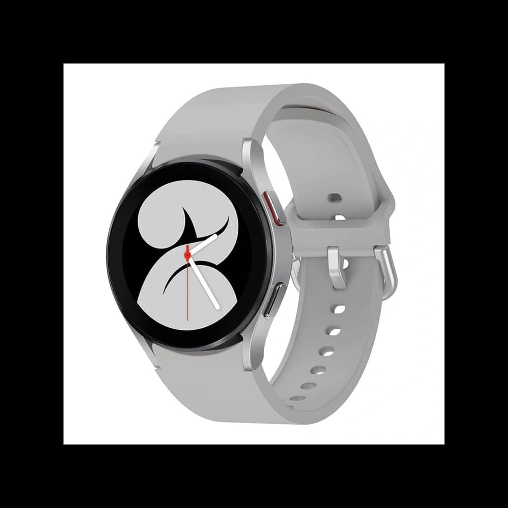 Bizon Strap Watch Silicone Samsung Galaxy Watch 20 mm light grey - 1